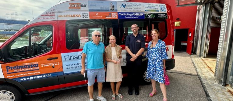 Unterstützung der Freiwilligen Feuerwehr Heimstetten - Zahnärzte Kirchheim Dres. Markert & Müller