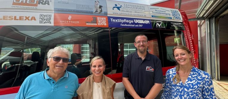 Unterstützung der Freiwilligen Feuerwehr Heimstetten - Zahnärzte Kirchheim Dres. Markert & Müller